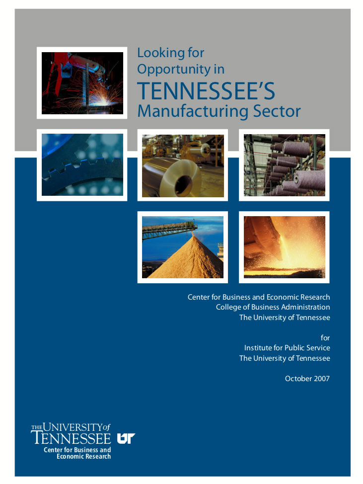 Looking for Opportunity in Tennessee’s Manufacturing Sector