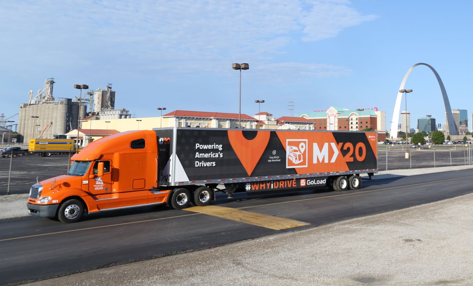 Why Drive Orange Semi Truck