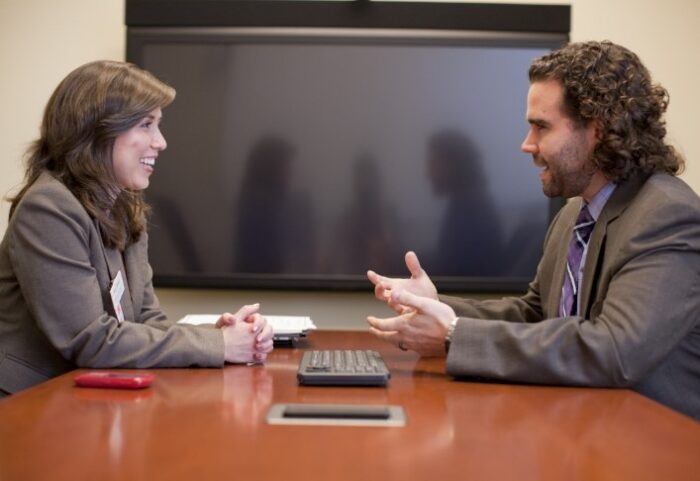 business people in a meeting