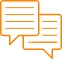 chatboxes icon