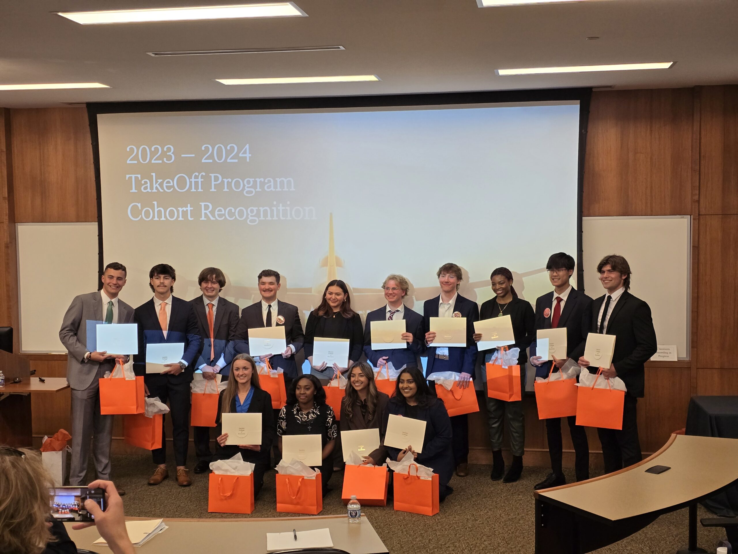 Students at the TakeOff Program